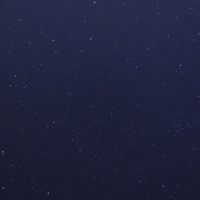 天上の冬の星空